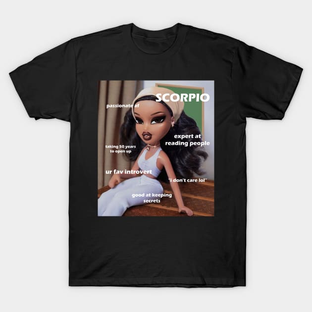 Scorpio Bratz T-Shirt by ematzzz